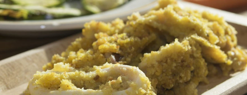 BAKED LEMON MYRTLE CALAMARI