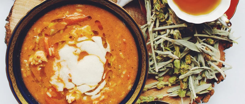 THAI COCONUT CURRY BUTTERNUT SQUASH SOUP