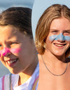 Sun Zapper Zinc Oxide Sun Block - Pink, White & Blue - SPF 50+