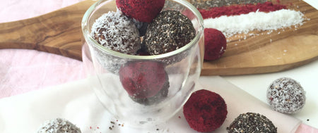 CHOC-COCONUT AND DAVIDSON PLUM TRUFFLES