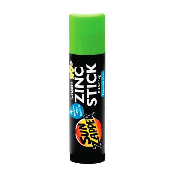 Sun Zapper Zinc Sunscreen Stick SPF 50+ Green 12g