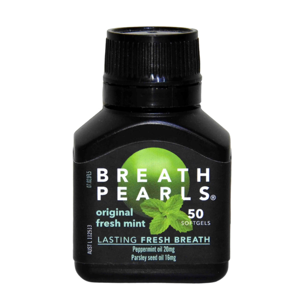 Breath Pearls Original Freshens Breath 50 softgels