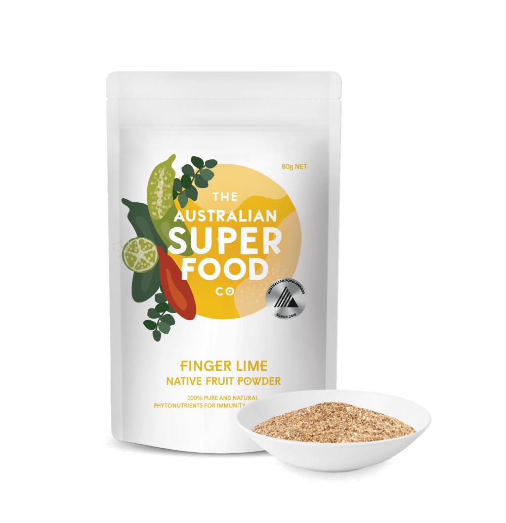 The Australian Superfood Co Finger Lime Freeze Dried Powder 1.06 oz (30 g)