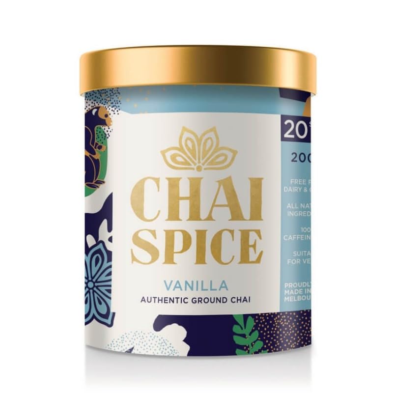 Chai Spice Authentic Ground Chai Vanilla 7 oz (200 g)