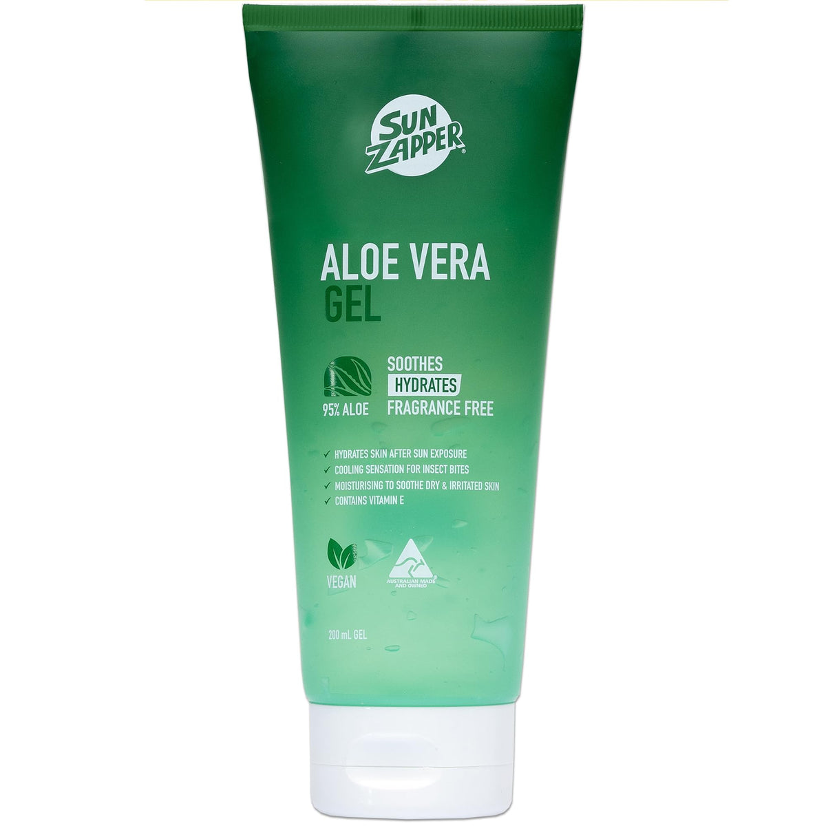 Sun Zapper After Sun Aloe Vera Gel 200mL