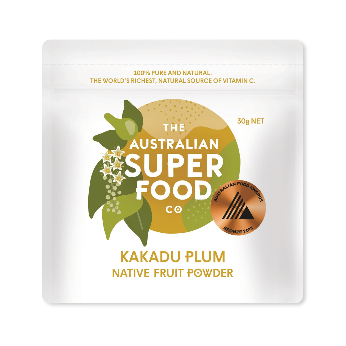 The Australian Superfood Co Kakadu Plum Freeze Dried Powder 1.06 oz (30 g)