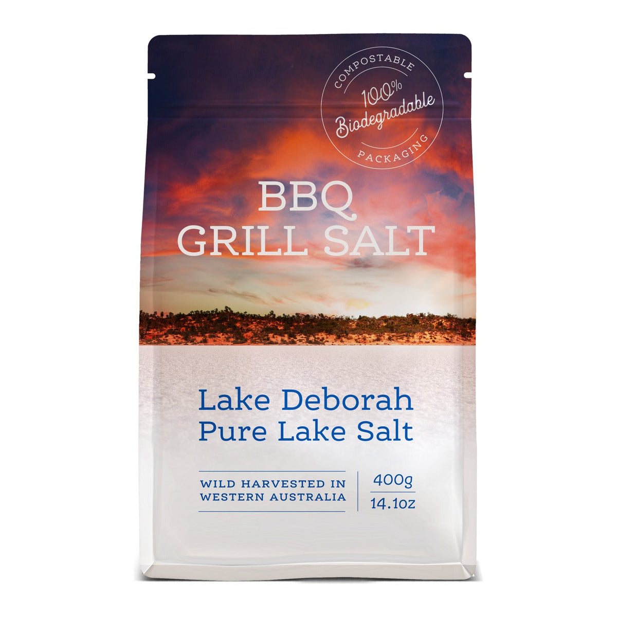 Lake Deborah BBQ Grill Salt 14 oz (400 g)