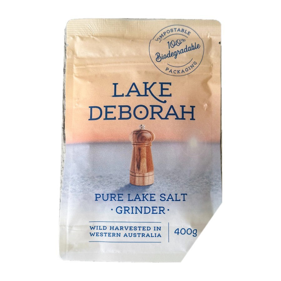Lake Deborah Pure Lake Salt Grinder 14 oz (400 g)