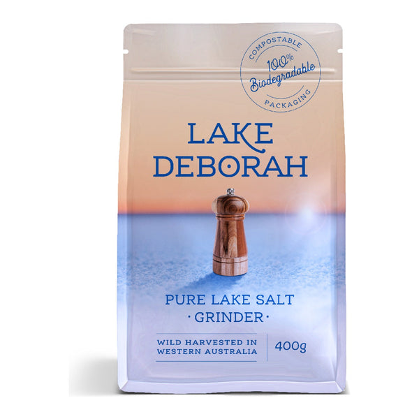 Lake Deborah Pure Lake Salt Grinder 14 oz (400 g)