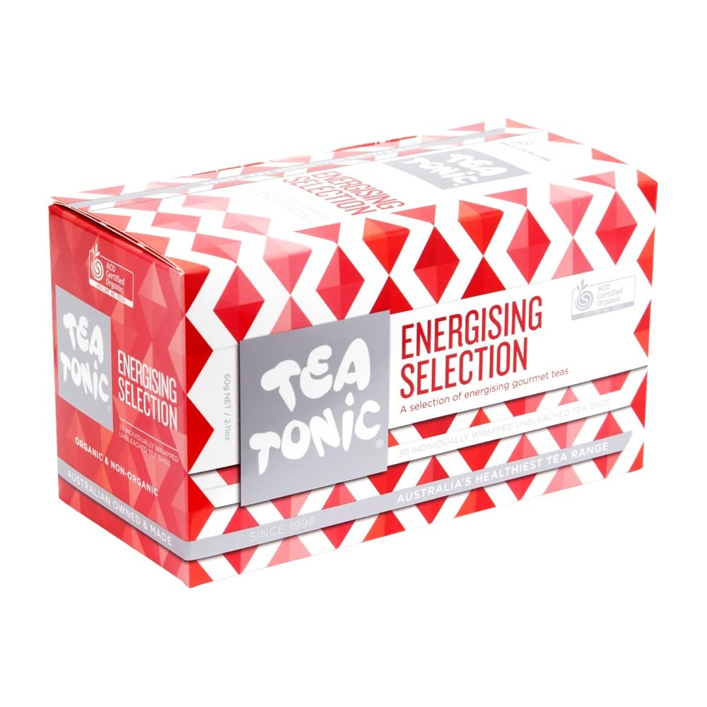 Tea Tonic Energising Selection, 30 Tea Bags