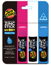 Sun Zapper Zinc Oxide Sun Block - Pink, White & Blue - SPF 50+