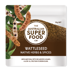 Wattleseed Powder, 30g (Ground Roasted Wattleseed)