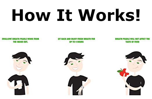 Breath Pearls Original Freshens Breath 50 softgels
