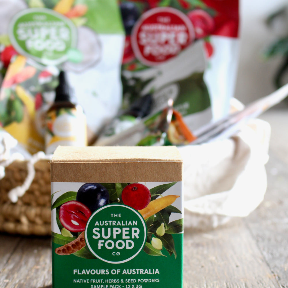 The Australian Superfood Co (Native Fruit, Herbs & Seed Powders Sample Pack 14)
