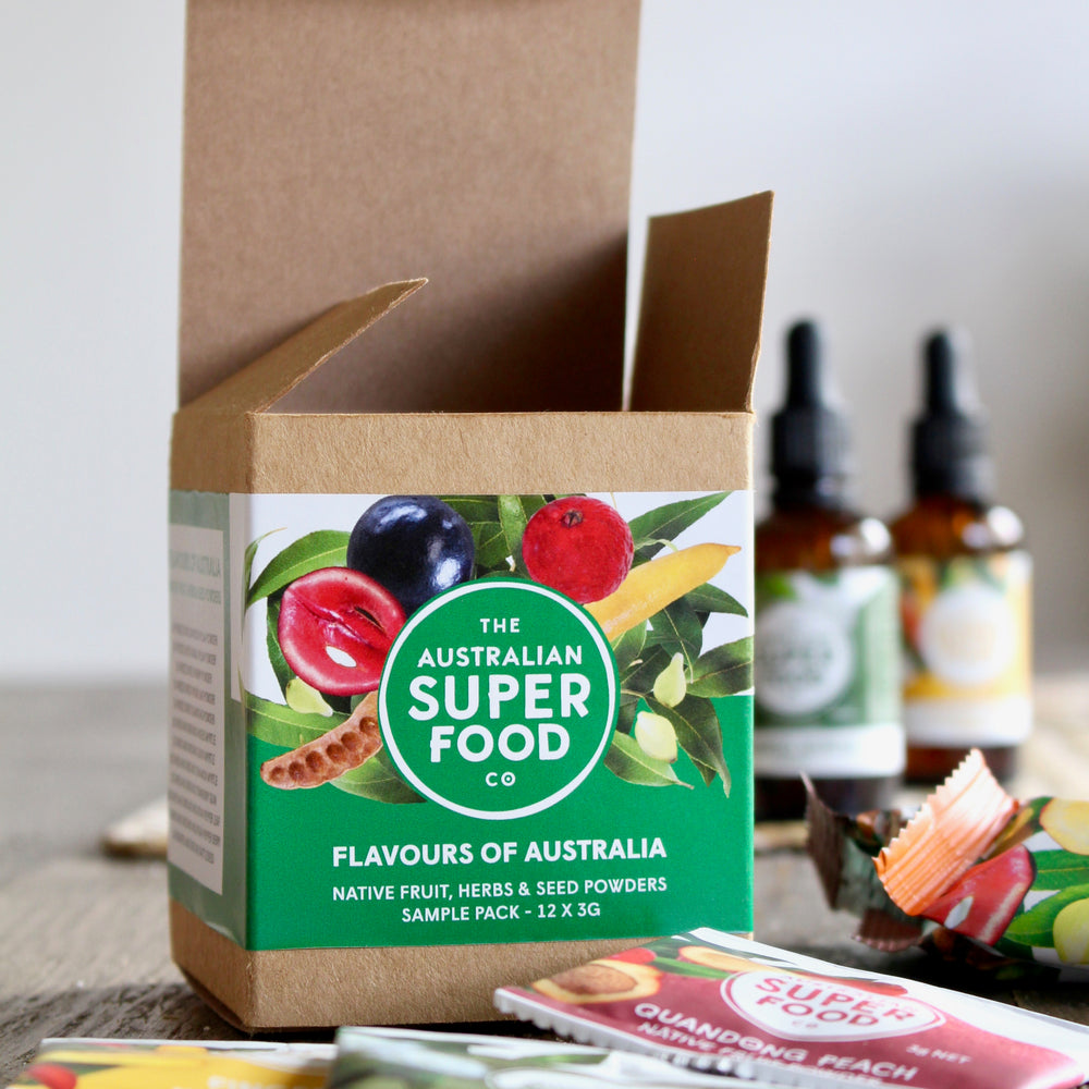 The Australian Superfood Co (Native Fruit, Herbs & Seed Powders Sample Pack 14)